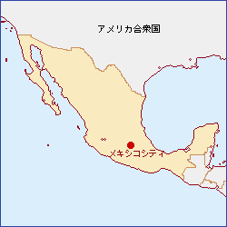 チアパス州は首都メキシコシティ南部の地。かつてはバスで20時間はかかったそうです。